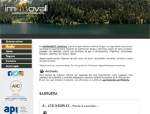 Tablet Screenshot of immovall.com